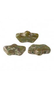 Les perles par Puca® Delos beads Opaque aqua new picasso 63020/65400
